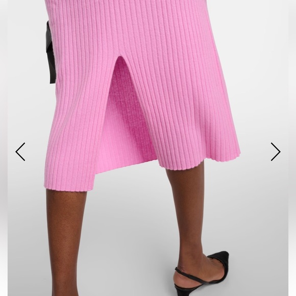 JARDIN DES ORANGERS
High-rise ribbed-knit cashmere midi skirt size (S) - Picture 5 of 7